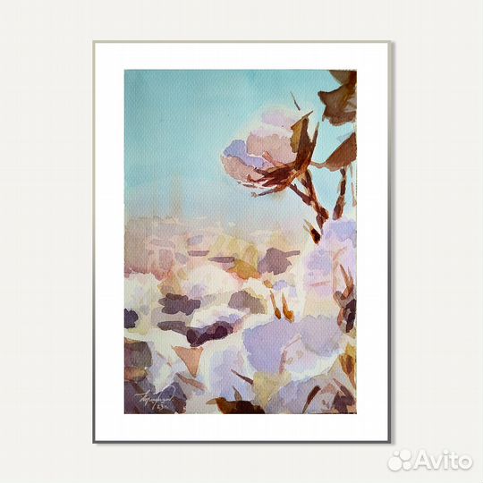 Акварельная картина 