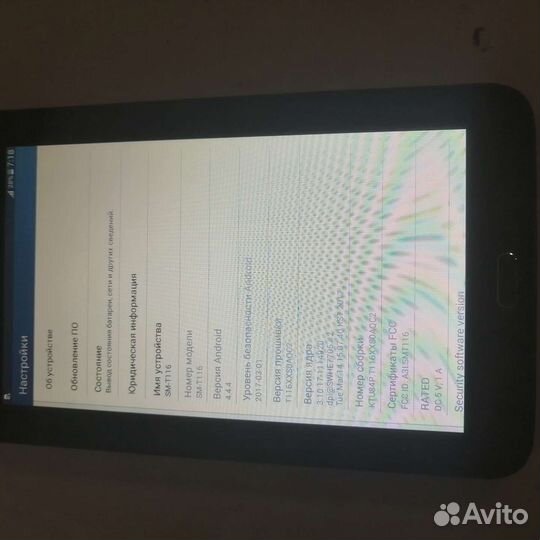 Планшет Samsung Galaxi Tab3 Lite