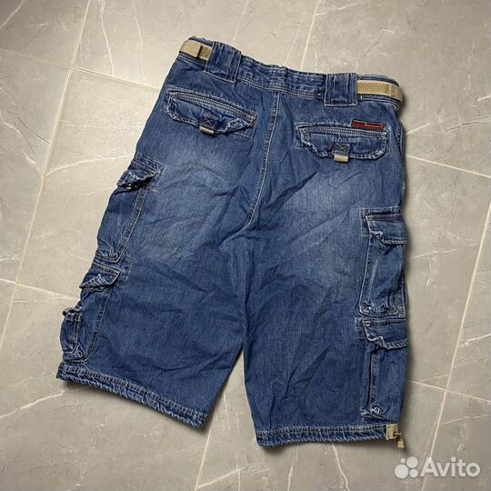 Широкие реп штрты Jet Lag Vintage Dickies y2k