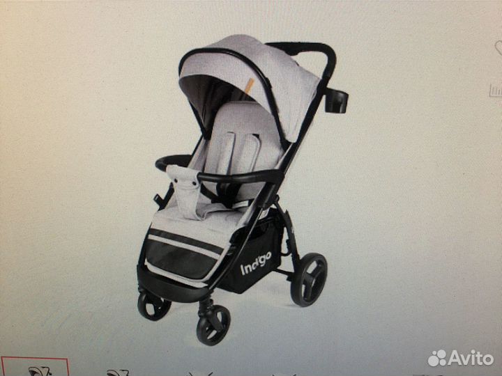 Прогулочная коляска новая