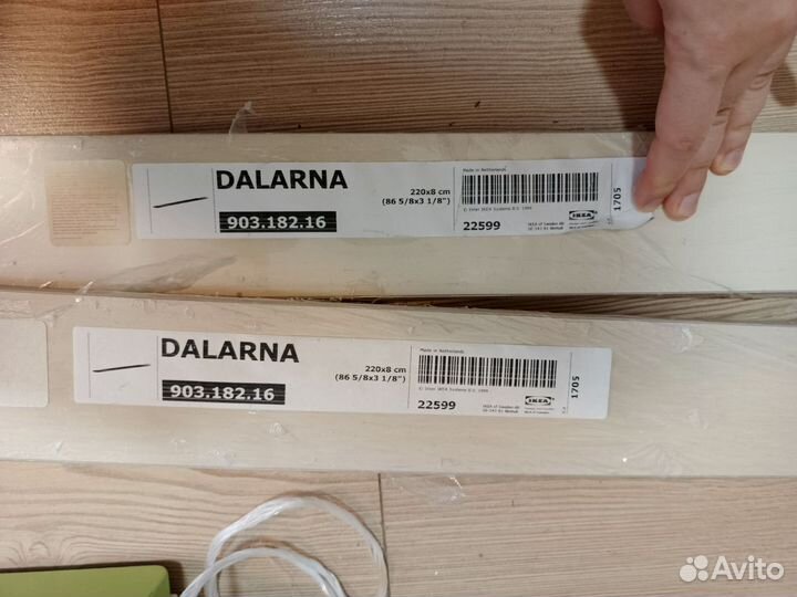 Цоколь кухонный Dalarna. IKEA metod 220 на 8 см