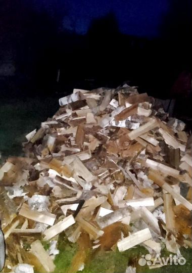 Дрова сухие навалом