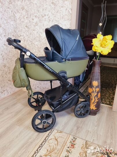 Коляска Riko Ozon 2 в 1+автолюлька