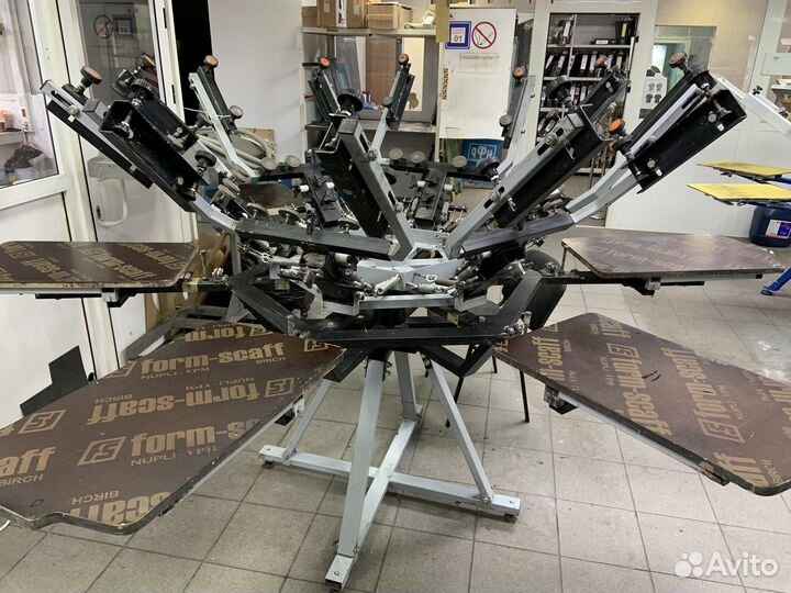 Карусель для шелкографии