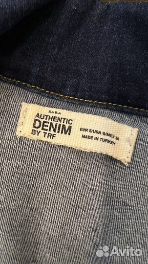 Джинсовое платье zara