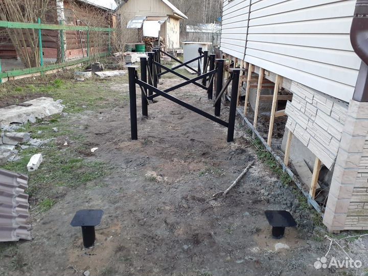 Винтовые сваи под ключ / Фундамент за 1 день