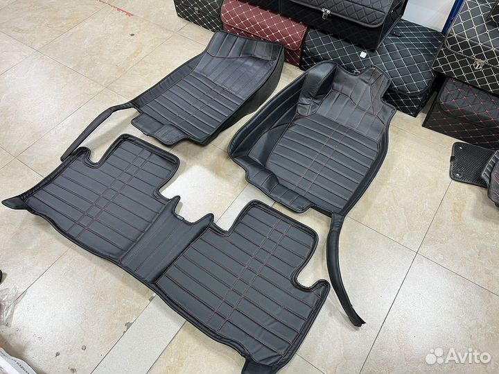 Ковры koonka из экокожи + эва Toyota Harrier 60