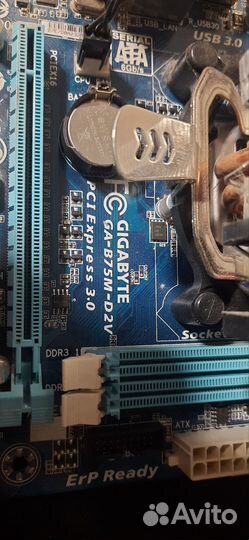 Материнская плата Gigabyte с процессором i5 2320