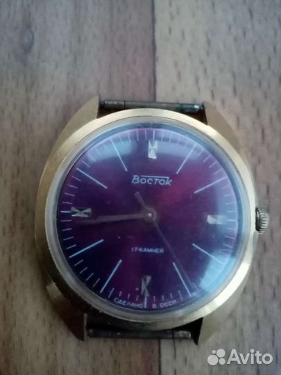Часы наручные.Восток.Аu10.Slava Au12,5.Seconda.Au5