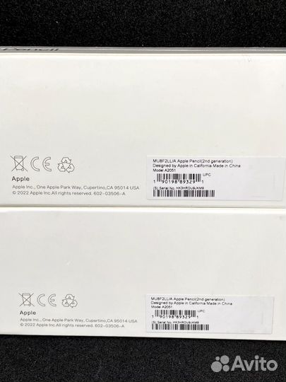 Стилус Apple Pencil (2nd Generation) новый