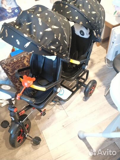 Велосипед для двойни новый