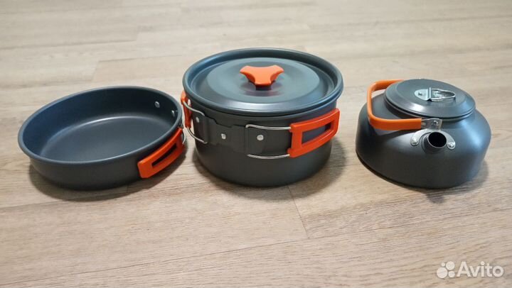 Набор походной посуды-котелков