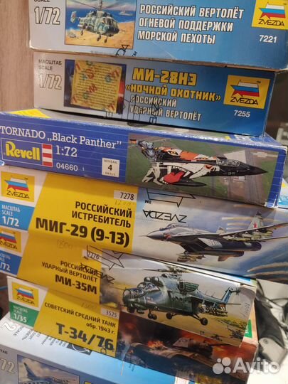 Сборные модели самолетов 1 72