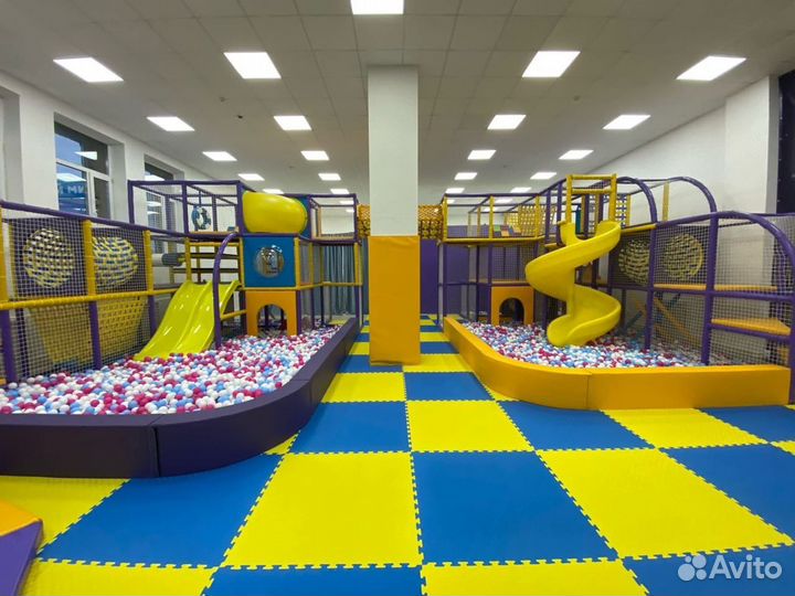 Игровой лабиринт. Игровой парк под ключ