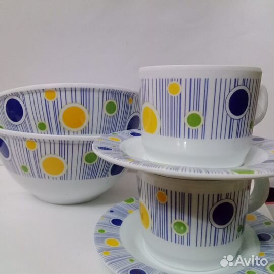 Посуда Нидерланды чашки и тарелки