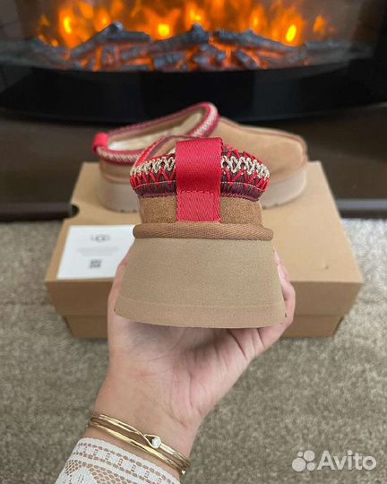 Женские угги Ugg Tasman Slippers Tazz chesnut