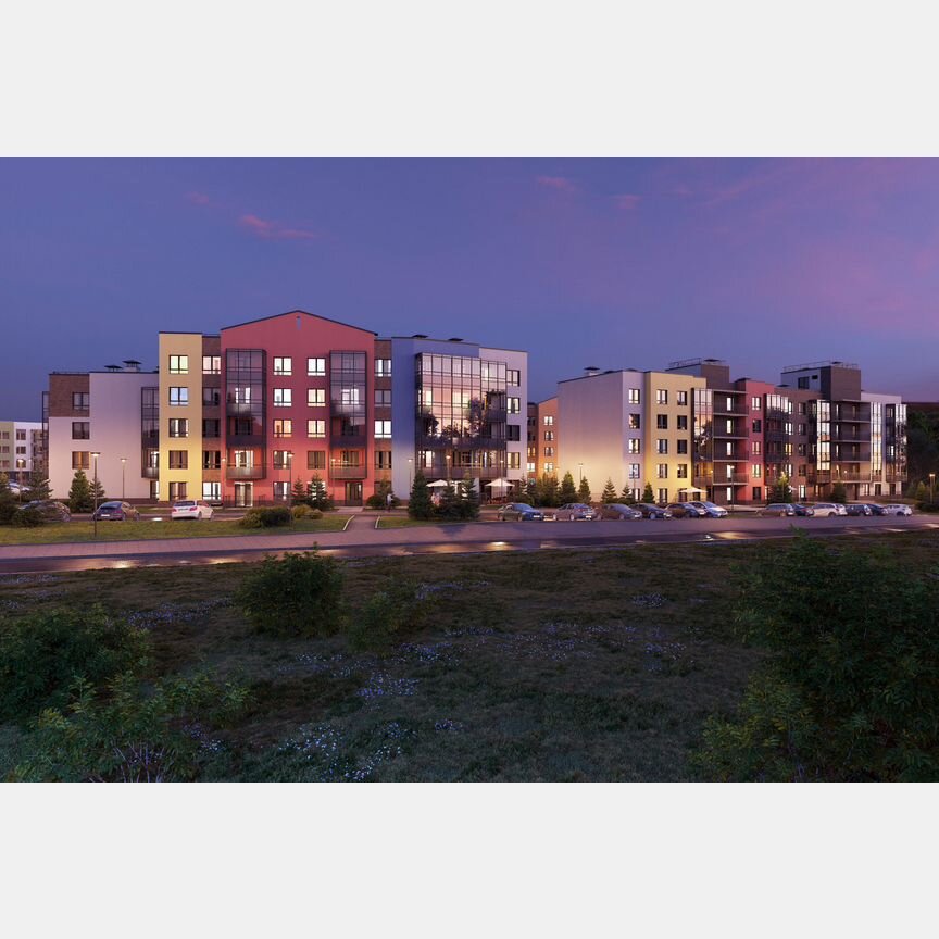 3-к. квартира, 77,2 м², 2/5 эт.