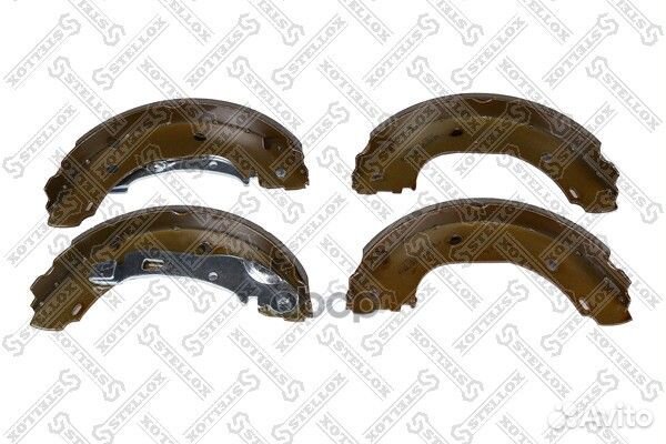 174 100-SX 4163.00 колодки барабанные Fiat Du