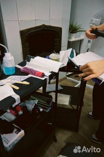 Модель на тату/тату за расходники