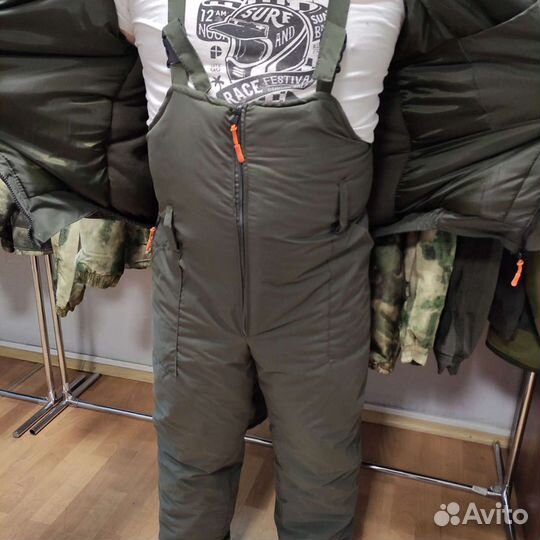 Зимний мужской костюм спецодежда