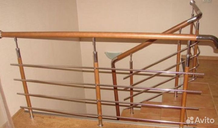 Шлифованные стальные ограждения