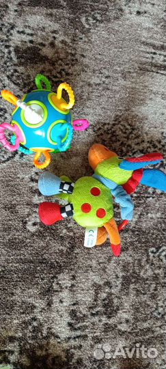 Прорезыватели, погремушки для малышей пакетом