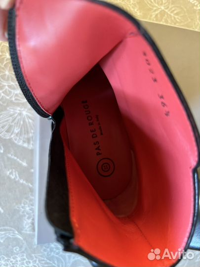 Ботильоны 36.5 Италия натуральная кожа