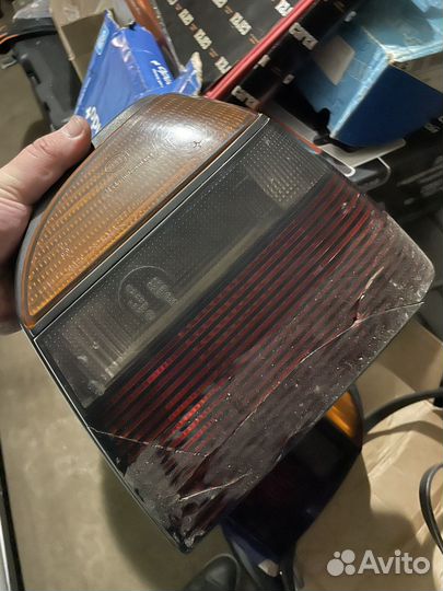 Задние фонари golf 3 Hella black