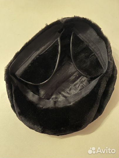 Меховая мужская кепка норковая