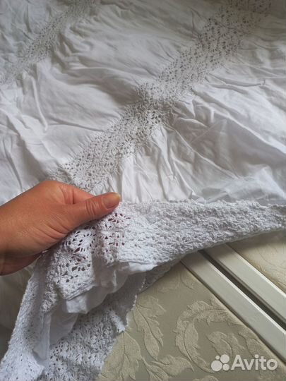 Юбка макси белая и блузка