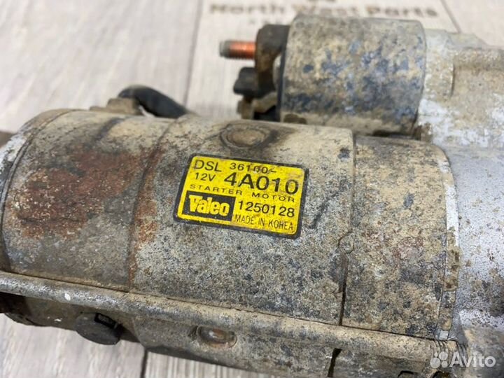 Стартер Kia Sorento 1 внедорожник 2.5 crdi D4CB