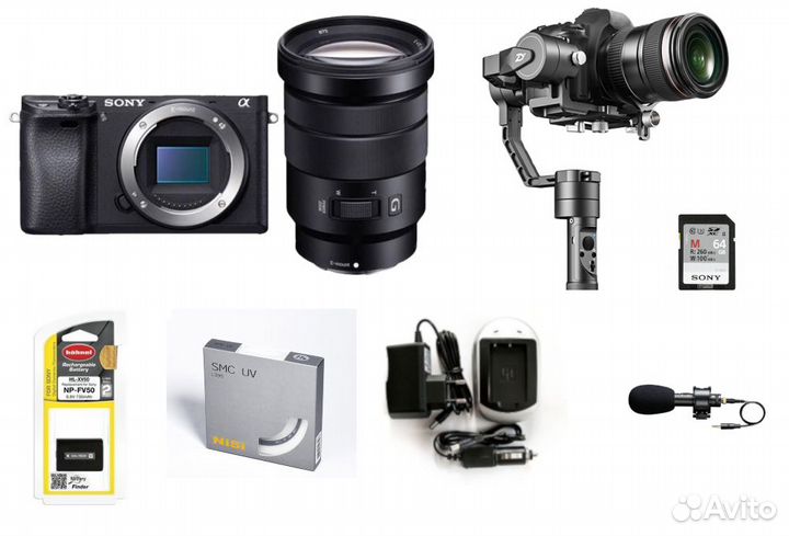 Аксессуары sony для видеокамер и фотоаппаратов