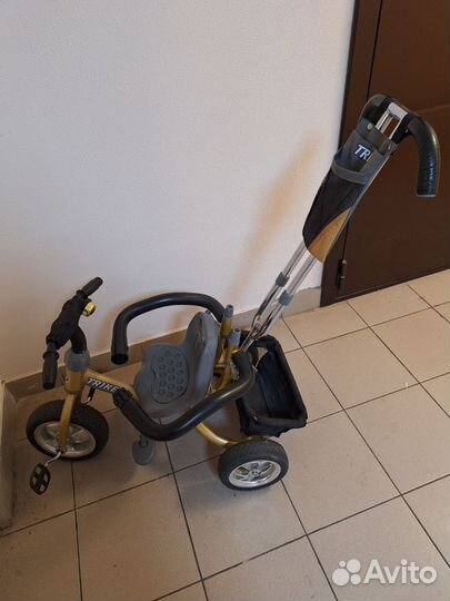 Велосипед детский с ручкой