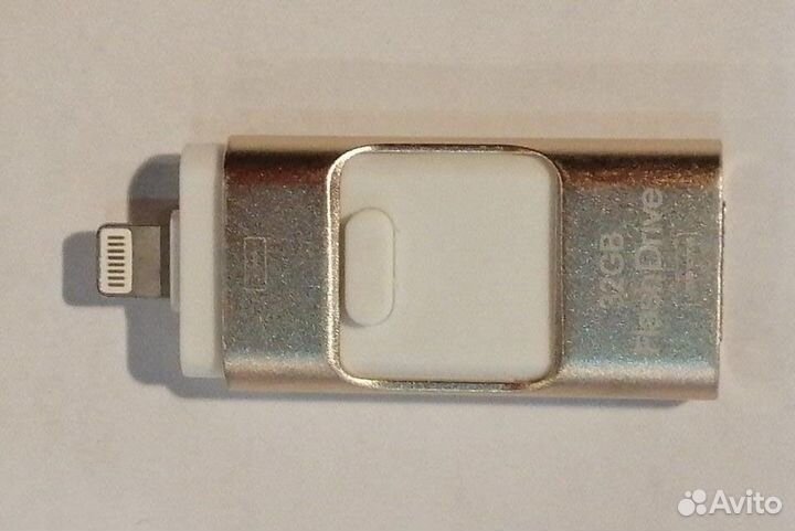 USB i-Flash Drive HD для iPhone и iPad 32GB серебр