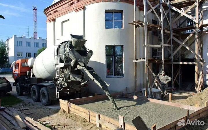 Бетон для фундамента от производителя