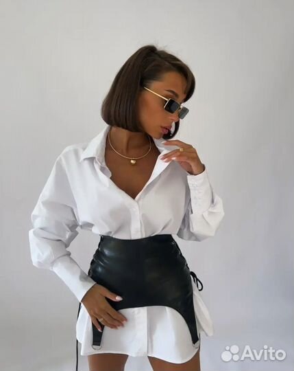 Баска пояс кожаный