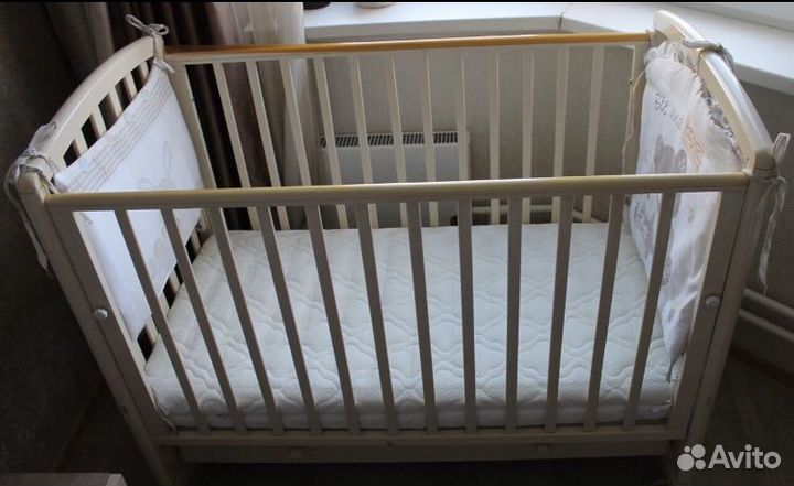 Детская кроватка Гандылян Дашенька с матрасом