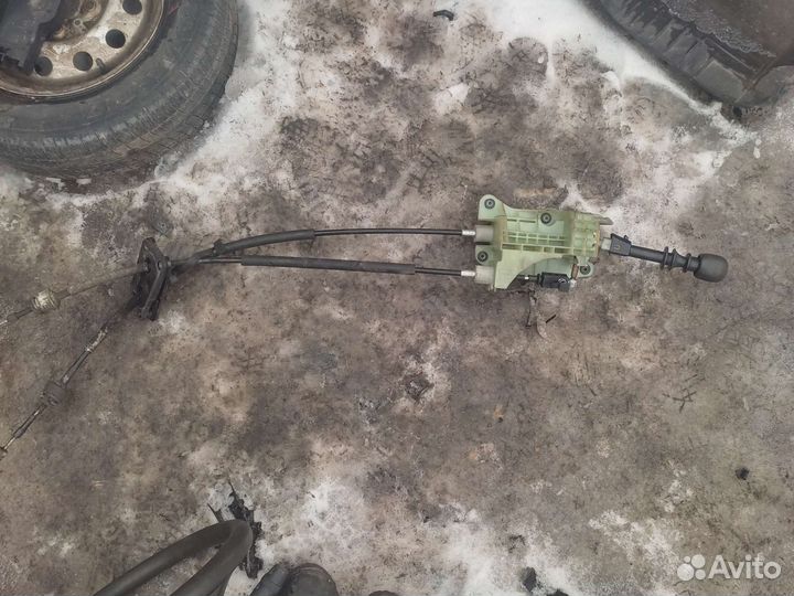 Кулиса + Троса кпп fiat ducato 250 2.3