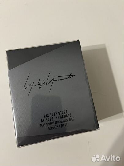 Туалетная вода Yohji Yamomoto His Love Story 50ml