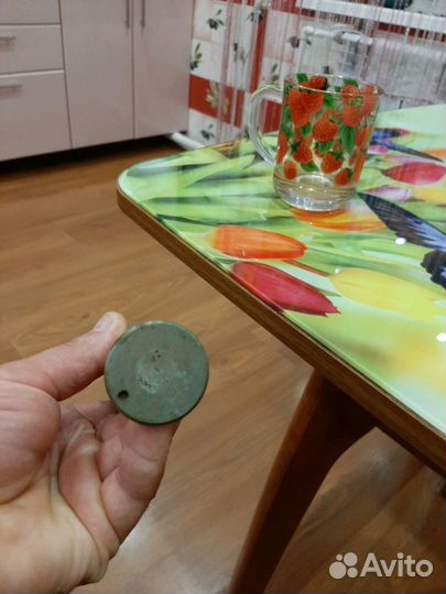 Рюмка латунь