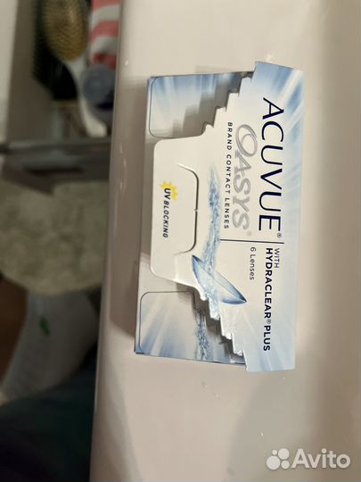 Линзы контактные acuvue oasys -5,75