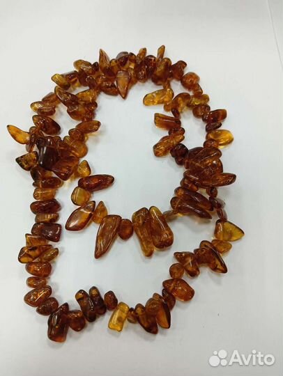 Бусы янтарь СССР