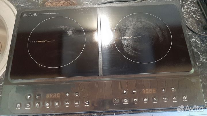 Индукционная плита 2 конфорки бу