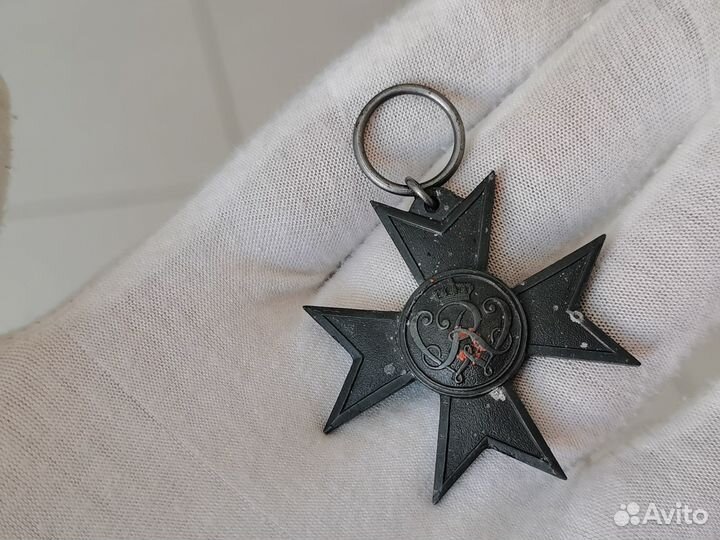 Крест военных заслуг Пруссия 1916 год оригинал