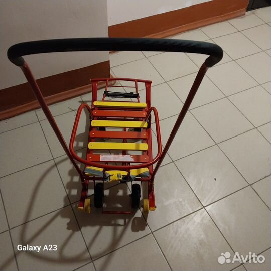 Санки на колесах