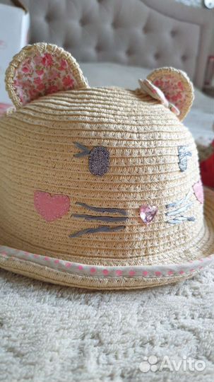 Кепка панамы на девочку от 1года до 7