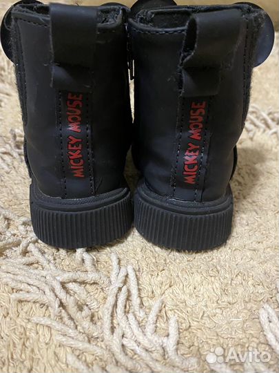 Zara Mickey mouse ботинки