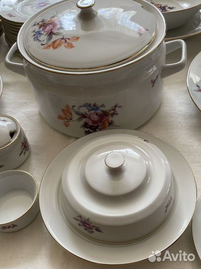 Сервиз столовый Bernadotte Thun Чехия Винтаж