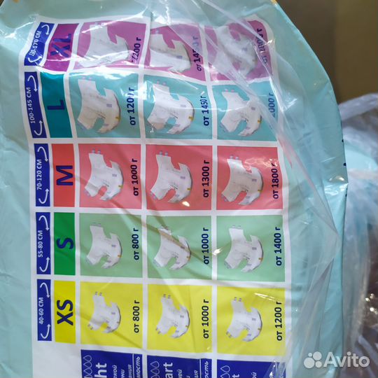 Памперсы для взрослых размер m 30 штук