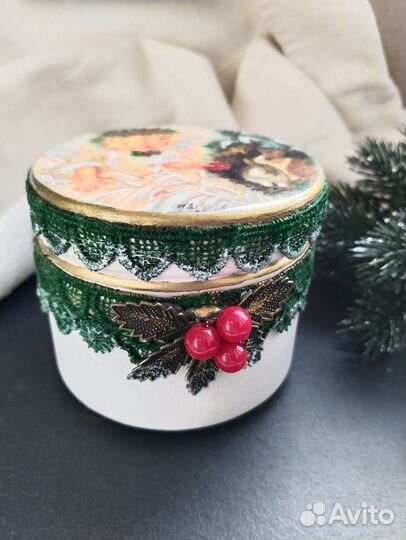 Шкатулка ручная работа декупаж